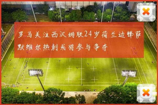 罗马关注西汉姆联24岁荷兰边锋萨默维尔热刺或将参与争夺